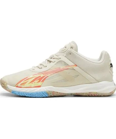 PUMA Accelerate NITROâ¢ SQD FOREVER.BETTER Men's Court Shoes in Alpine Snow/Neon Sun